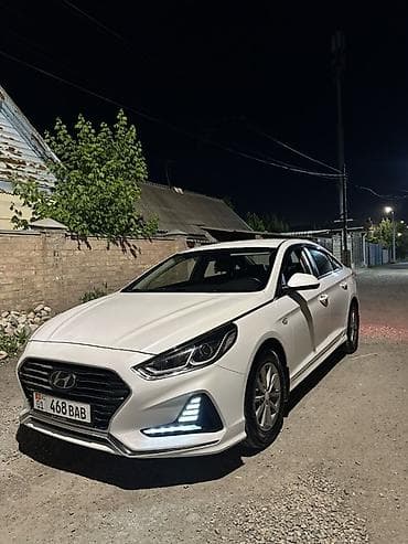Hyundai Sonata: 2018 г., 2 л, Автомат, Газ, Седан