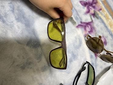 Аксессуары для волос: Солнцезащитные очки очки, Унисекс, Авиатор, Регулируемые носоупоры — 2