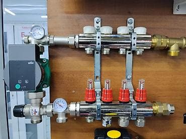 third edition solutions: Гребёнка (коллектор) для системы тёплого пола/радиаторного отопления с — 1