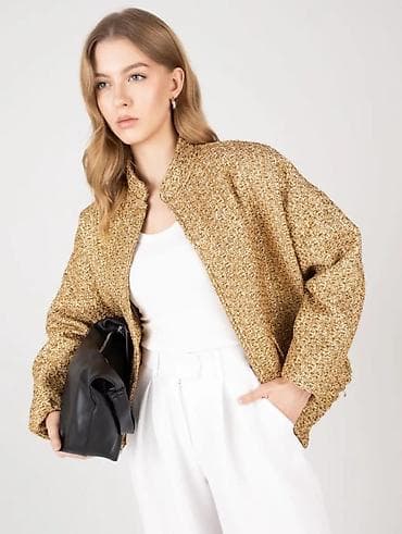 Жеке буюмдар: Женская жилетка 48-50 размер
Твидовый бомбер 50-52 размер — 3