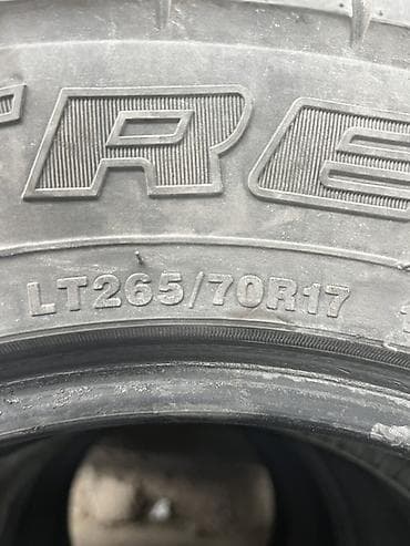Комплект внедорожных шин LT265/70R17 - Размер: LT265/70R17 (Light at lalafo.kg Комплект внедорожных шин LT265/70R17 - Размер: LT265/70R17 (Light