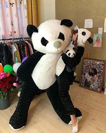 ош манеж: Мишки 2х метровые толстые Прайс Мишки стандарт: 50см - 900сом — 1