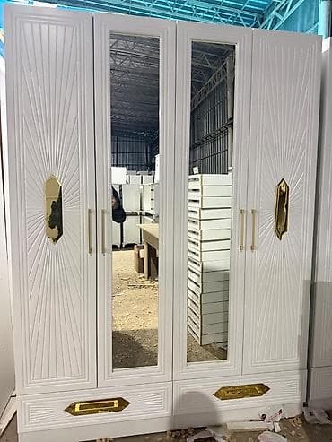 Шифоньеры, шкафы для одежды: Шифоньер, шкаф для одежды, Прямой, МДФ — 1