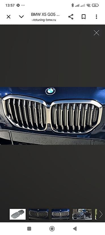 Решетка радиатора BMW 2019 г., Новый, Оригинал — 2