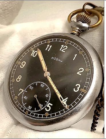 часы ремонт: Швейцарские Карманные Часы Dogma. Редкий коллекционный экземпляр! — 1