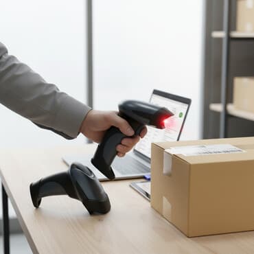 Беспроводной лазерный сканер штрих-кодов NETUM NT-M2 с дистанцией