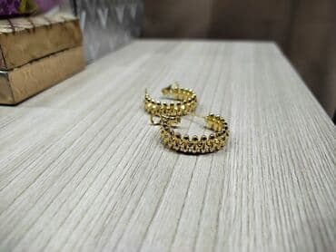 Серьги медицинская сталь