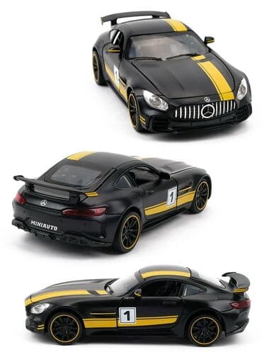 детская машына: Детская инерционная металлическая машинка Мердес с открывающимися — 4