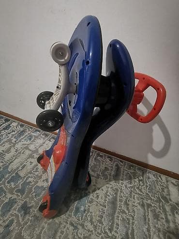 интерактивные ходунки: Детская каталка-кар Twister (wiggle car) с рулевым управлением - — 4