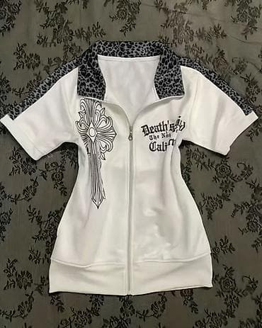 mery kay: XY Yabi Culture Кардиган с коротким рукавом в стиле леопардового — 1