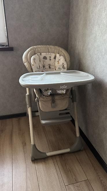 Кресла: Стульчик для кормленияJole (серо-бежевый) - Регулируемая спинка с — 2