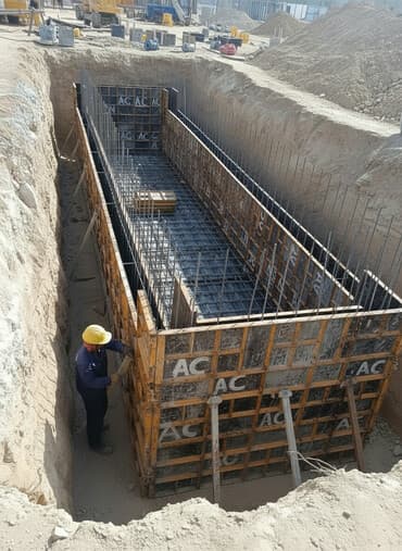 Дизайн, проектирование: Монтаж монолитных железобетонных стен с опалубкой - Выполняем — 2