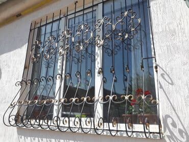 решетка для шашлыка: Решетки для окон, Сварные, На заказ — 14