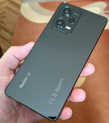 redmi 9 note: Redmi, Redmi Note 12, Б/у, 256 ГБ, цвет - Серый — 1