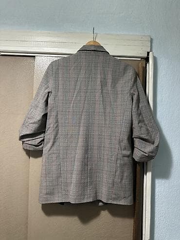 Пиджак, Блейзер, В клетку, Турция, M — 7