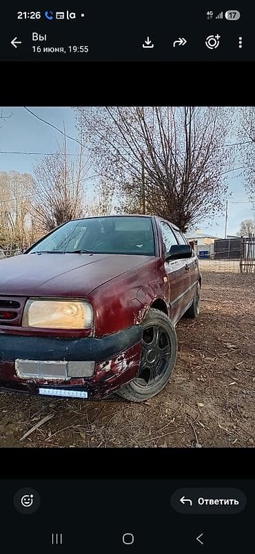 Унаа: Volkswagen Golf: 1994 г., Кол менен иштөөчү, Хетчбек — 7