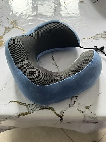 Подушка с мягкой набивкой, цвет - Голубой