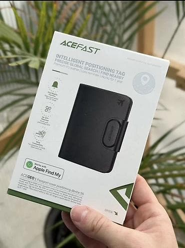 Жеке буюмдар: ACEFAST ACEGEO S6 — умный чехол для паспорта с встроенным gps трекером — 1