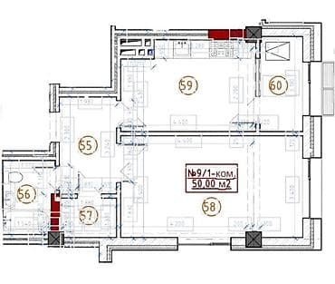 кв в беловодске: Сдан, Элитка, 1 комната, 50 м² — 2