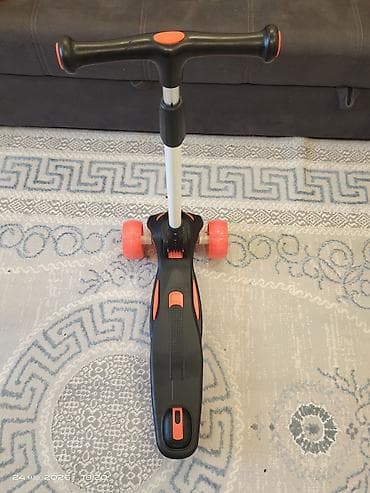 ребенка: Детский самокат, Трёхколёсный — 4