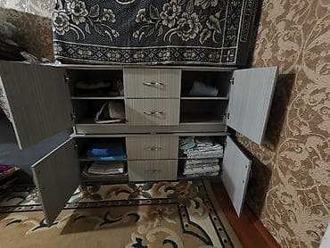 купить шкафы для одежды: Комод для одежды, Без зеркала, ЛДСП, цвет - Серый — 3