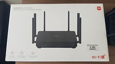 Модемы и сетевое оборудование: Маршрутизатор Xiaomi Router AX3200 (Wi‑Fi 6). Использовали 7 месяцев — 3
