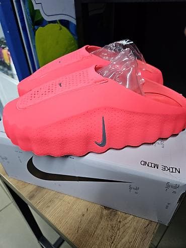 Сабо, 43, Nike, Новый, цвет - Розовый