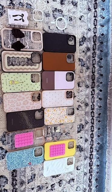 Коллекция чехлов для iPhone (линейка с крупным модулем камеры). В
