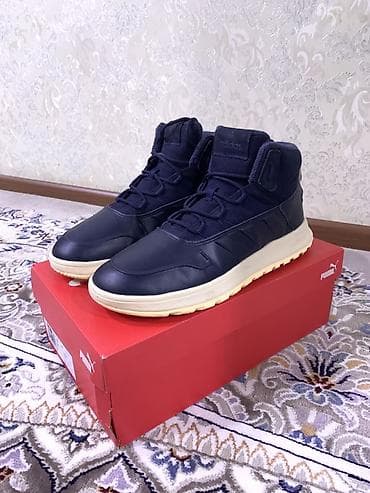 Мужские кроссовки, 43, Adidas, Б/у, цвет - Синий, Самовывоз, Платная доставка