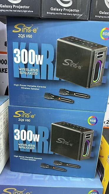 Портативные караоке‑системы Sing-e — беспроводные колонки с комплектом