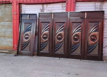 металлические ворота фото и цены: Распашные ворота Металлические — 5