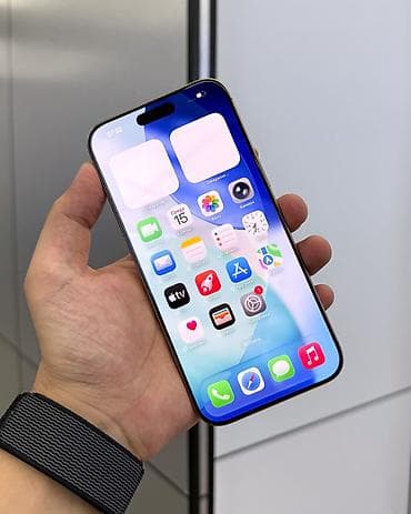 Техника жана электроника: IPhone 16 Pro Max, Колдонулган, 256 ГБ, Desert Titanium, Коргоочу айнек, Каптама, Бөлүп төлөө менен, 95 % — 2