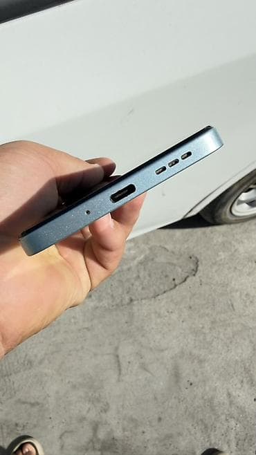 монитор mi: Redmi, Redmi 13C, Б/у, 128 ГБ, цвет - Голубой, 2 SIM — 6