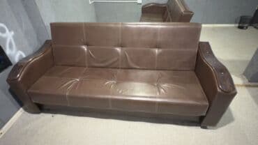 диван двуспальная: Раскладной диван, Б/у — 1