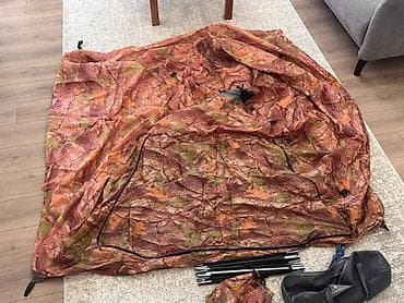 тактические форма: Камуфляжная палатка (каркасная), комплект 4 местный состояние хорошая — 1