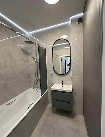 110: 3 комнаты, 110 м², Асанбай мкр Элитка, 8 этаж, Дизайнерский ремонт — 3