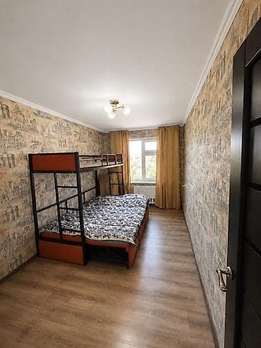 рабочий квартира: 3 комнаты, 58 м², 104 серия, 4 этаж, Косметический ремонт — 6