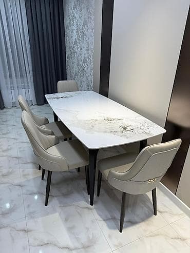 persian carpets: Кухонный стол и стул, цвет - Белый — 2