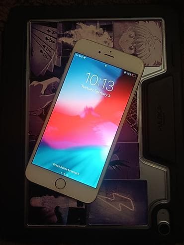 iphone 4: IPhone 6 Plus, Белый — 5