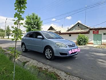 Транспорт: Toyota Corolla: 2005 г., 1.6 л, Кол менен иштөөчү, Бензин, Хетчбек — 6