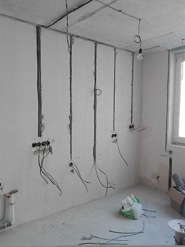 Электромонтажные работы в квартирах и домах Профессиональная разводка