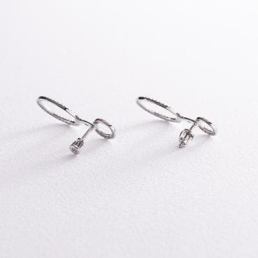 Серьги: Серьги, Женские, Вставка: Камни Сваровски, Новый — 7