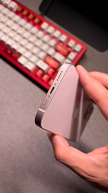 iphone 13 mini 256: IPhone 13, Б/у, 128 ГБ, Розовый, Защитное стекло, Коробка, 76 % — 3