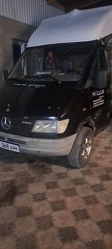 модульный дома: Mercedes-Benz Sprinter 210D, тентованный бортовой фургон. - Кузов — 1