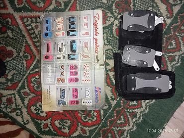 lada 2112: Накладки на педали автомобиля (набор 3 шт.) - Универсальные накладки — 1