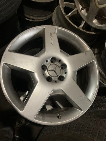 оригинальные штампованные диски опель: Литые Диски R 19 AMG, Комплект, отверстий - 5, Б/у — 1