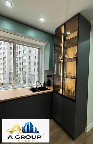 osh flat: 1 комната, 40 м², Физприборы Элитка, 4 этаж, Дизайнерский ремонт — 2