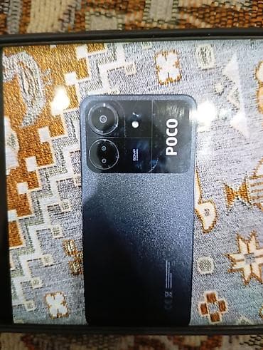 sony play: Poco C65, Б/у, 128 ГБ, цвет - Черный — 2