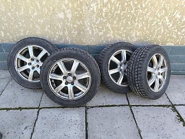 диски субару 16: Колеса в сборе 205 / 55 / R 16, Зима, Б/у, Комплект, Легковые, Литые, отверстий - 5 — 1