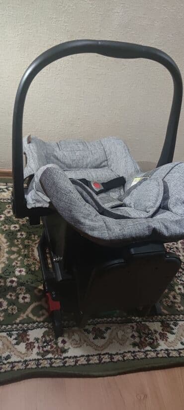 chicco echo: Автокресло, цвет - Серый, Б/у — 7